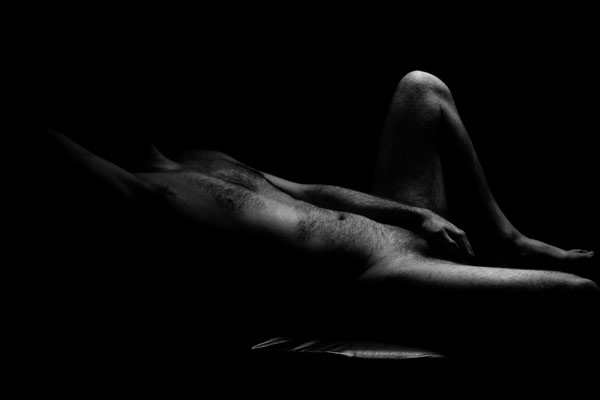 Male nude photographs with power and grace